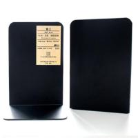 2片装书立书夹书挡板桌上夹书器收纳书夹学生创意ins风挡板摆书架 L型两片(黑色)