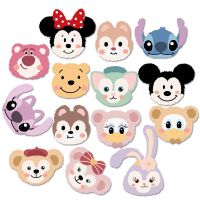 迪士尼达菲熊星黛露芭蕾兔贴画行李箱连续性拉杆箱贴画 达菲熊头像