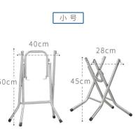 折叠桌架地桌架折叠桌腿支架麻将桌腿 小号高50管厚1.2mm管粗2.5
