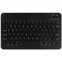 蓝牙无线键盘ipad平板保护套8代10.2寸鼠标air3带笔槽9.7寸MINI 单键盘[黑色] ipad mini4/5