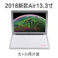 苹果笔记本电脑清洁屏幕布键盘清灰清理擦布软布macbook pro air 19新Air13.3寸（大+小两片）