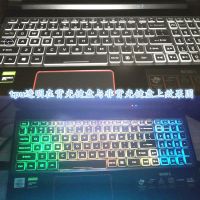 Acer暗影骑士4擎轻刃键盘膜15.6寸AN515-54笔记本43掠夺者战斧300 TPU透明(高透轻薄不挡背光) 暗影