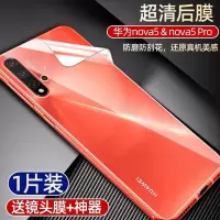 华为nova5后膜nova5pro背膜5z水凝磨砂nova5i手机背贴5ipro全包边 华为nova5/5pro 进口水