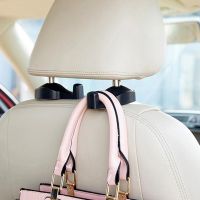 挂架汽车用品车内饰品大全功能小件奥迪大众日产别克本田奔驰适用 车载挂钩-黑色(一对装)