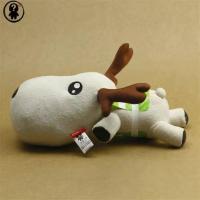 一鹿平安竹炭包汽车用活性炭卡通公仔车载车内摆件新车除味车饰品 一鹿平安迷你款[交警鹿]