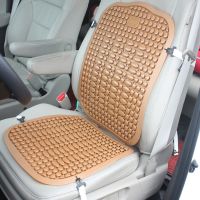 夏天通风汽车塑料腰靠坐垫夏季隔热座垫公交车垫大货车面包车凉垫 单张咖啡色(无头靠款)