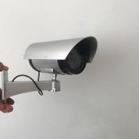 高速球型太阳能充电假监控模型监控假摄像机室外防水 电池款枪机+螺钉+电池+警视贴