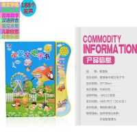儿童识字挂图幼儿拼音早教机小孩智力开发玩具男女孩益智点读挂本 20面小本点读-188个内容电池款