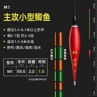 福翼夜光漂60cm加长日夜两用电子票黑坑高灵敏鲫鱼漂醒目流氓浮漂 日夜两用M1:主攻小型鲫鱼 单号一支+1颗电池