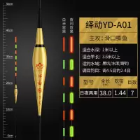 咬钩变色夜光漂重力感应日夜两用电子漂高灵敏浮漂超醒目纳米鱼漂 A01[吃铅1.39]中小鲫鱼 [不变色]配电池