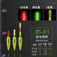 远投矶钓电子漂夜光矶钓浮漂矶钓漂 大肚远抛远投醒目立漂批发 1目红色尾 JD-02