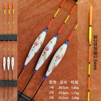 渔情纳米鲫鱼漂套装三角菱形尾醒目加粗浮漂高灵敏细尾鱼漂特价 Z02长43.5铅1.6-2g 1号3支