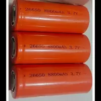 26650锂电池 3.7v电池8800毫安超高容量强光手电电池 一支(看清)