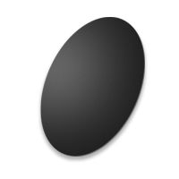 自行车车筐前框滑板车前车筐电动车篮子折叠车车筐前挂篮车篓防水 升级加厚圆形垫板[黑色]