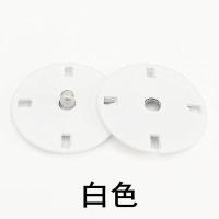 毛呢大衣纽扣隐形按扣子母扣女羊绒衣服暗扣风衣金属摁扣10-30mm 白色 10mm(6付 送针线)