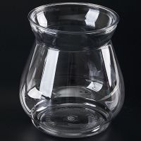 塑料高透明观音竹富贵竹莲花竹水培插花创意花瓶防摔厂家特价+叜 9cm口径1个塑料花瓶+定植篮