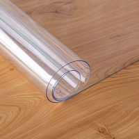 透明防水防油防烫pvc桌布桌垫方形塑料胶垫茶几台布软玻璃水晶板 透明1.0 60*40