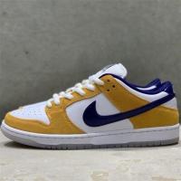 新款SB联名Ben & Jerry's奶油冰淇淋联名王一博同款男女低帮板鞋 黄色 SB紫金色 36