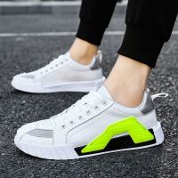 帆布鞋男款韩版潮流夏季透气鞋子男生小白鞋2021新款休闲布鞋男士 特价 白色CY103 39 标准运动鞋码