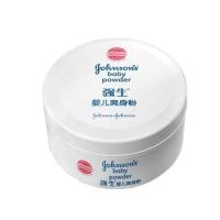 强生婴儿热痱粉100g 夏干爽宝宝儿童痱子粉爽身粉温和带粉扑 一盒爽身粉