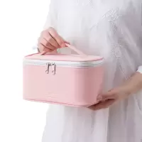 欧式简约大容量防水化妆包便携外出旅行化妆品随身洗漱包收纳袋 手提化妆包