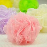 日式长柄沐浴刷不求人后背洗澡刷软毛搓背洗澡神器搓澡刷子去角质 【经典款】浴球1个装+颜色随机