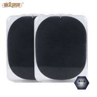 洗脸扑洁面面扑加厚洗脸海绵洗面扑深层清洁带盒子 朱碳素-椭圆(2盒2片)