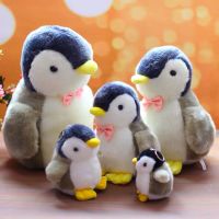 企鹅毛绒玩具公仔小企鹅挂件钥匙扣玩偶同学生日礼物陪睡抱枕娃娃 灰色企鹅 10厘米钥匙环(会叫)