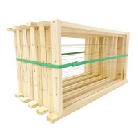 成品巢框中蜂带巢础框巢基巢脾框蜜蜂巢杉木蜂箱养蜂专用工具全套 半成品杉木巢框