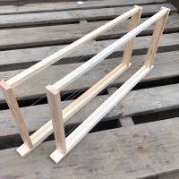 半成品巢框中意蜂标准杉木巢框成品巢框专用蜂箱巢础全套巢框 半成品巢框5个