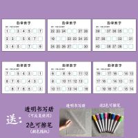 专注力益智玩具适合4567岁幼儿找规律涂色 观察力 初步推理能力 数字找规律A款 3-5岁 (26张) B5 120克加