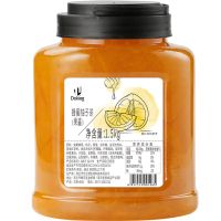 盾皇花果茶蜂蜜柚子茶 百香果冲饮调味原果肉花茶1斤多规格可选 1500克蜂蜜柚子茶