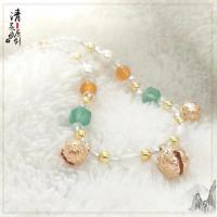 清蒸原创 瑶瑶脚链遇见神鹿衍生手链王者荣耀饰品脚踝链礼物手镯 单层手链