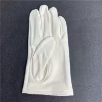 文玩麂皮手套鹿皮袋盘珠袋盘玩把玩星月菩提佛珠小叶紫檀包浆工具 无孔左手 [1只]
