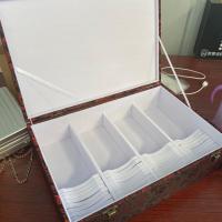 大容量44位手镯箱 珠宝箱 首饰箱 家用箱,吊坠手镯箱 44位红龙纹内白