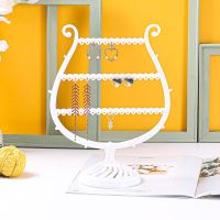 创意首饰展示架耳钉耳环收纳架项链手链展示架耳饰收纳架家用 白色酒杯款