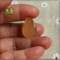 ‖手工青鱼石黑鲩石乌青喉骨鱼惊石平安小吊坠压惊辟邪饰品多种 水滴