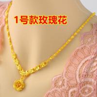 韩版时尚热卖项链女士招财猫吊坠潮流首饰锁骨项链女节日礼物 壹号款式送凤尾手链和戒指