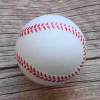 儿童用PU软式棒垒球海绵棒球垒球 TeeBall棒垒球 8.5英寸白色棒球