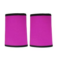 瘦腿神器爆汗瘦大腿套瘦小腿套瘦手臂套爆汗腰带快汗燃脂塑形 快速爆汗瘦手臂套玫红色 S