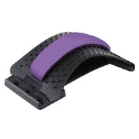 [瑜伽练腰选TA]健身器材腰椎舒缓器家用普拉提圈后弯神器瘦背肩 2020腰椎针灸\A黑紫色标准aAA (*//*\\*)