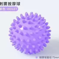 泡沫轴肌肉放松瘦小腿神器健身滚轴筋膜按摩器材狼牙棒瑜伽柱滚轮 两个舒脉球球[颜色随机]