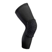 篮球蜂窝防撞护膝半月板长护腿跑步男女专业训练护具超薄明星同款 单只装-备注留言 XL码建议（125-150斤））