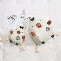 儿童背包新款幼儿园卡通小黄鸭书包时尚宝宝游玩轻便迷你书包特价 白色小号