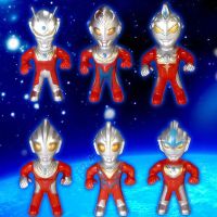 奥特曼怪兽玩具超人组合套装咸蛋超人偶奥特曼蛋卡片变形儿童玩具 6只10cm奥特曼[袋装] 特惠