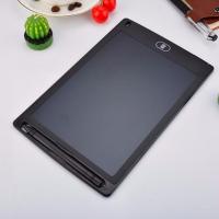 智能液晶手写板12寸lcd智能写字板电子书写板光能8.5寸无尘画画板 8.5寸黑色带锁送备用电池