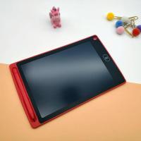 液晶手写板儿童画板电子涂鸦画画LCD早教练字玩具绘画板写字板 [8.5寸红]单色护眼屏+礼品