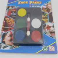 12色人体彩绘颜料万圣节油彩脸彩 球迷化妆儿童舞会化妆 戏曲彩绘 6色脸彩