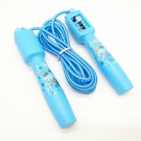 幼儿园儿童计数跳绳 小学生体育考试训练达标比赛专用可调节 跳绳 蓝色计数跳绳 1条