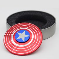 指尖陀螺王者荣耀金属儿童玩具成人男孩手指陀螺减压指间陀螺持 美国队长